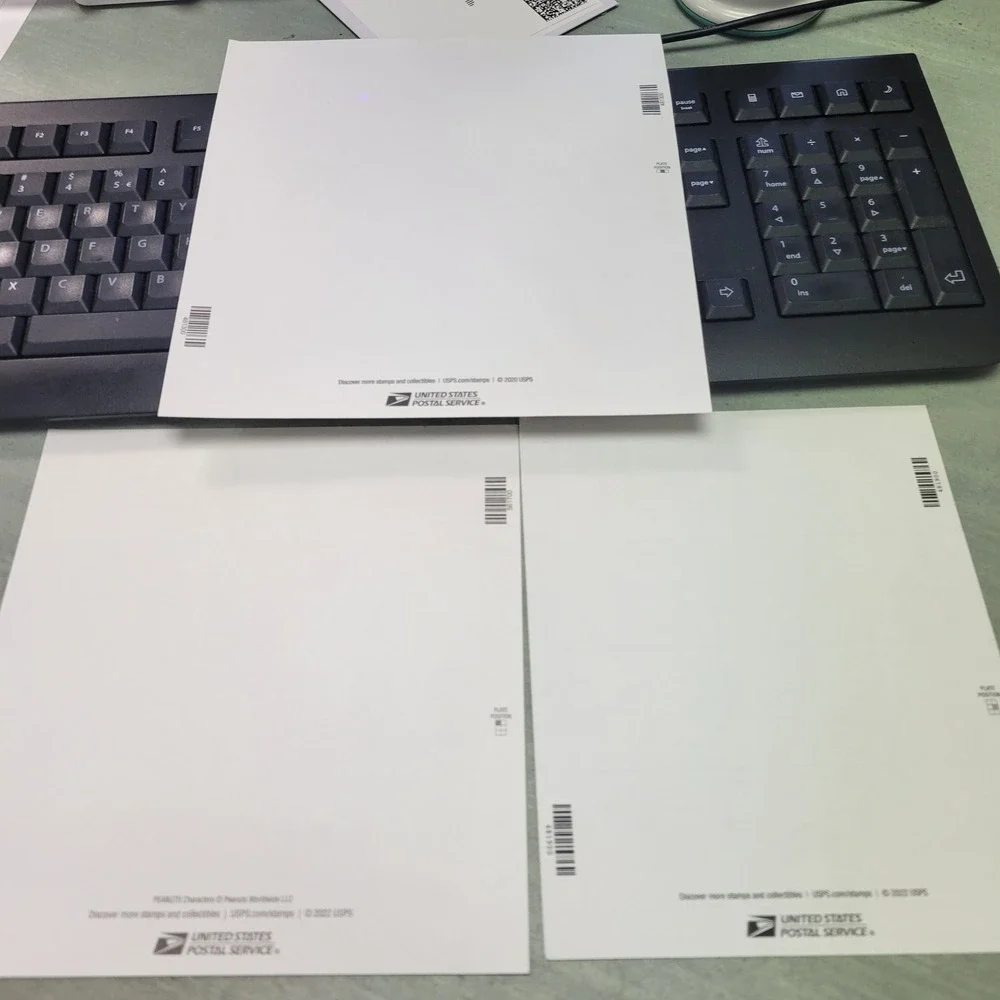 USPS Forever Stamps 3 Sheet Bundle Peanuts Shel Silverstein Message Monsters